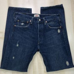 Levi's Button Fly 501 Straight Leg 32x32